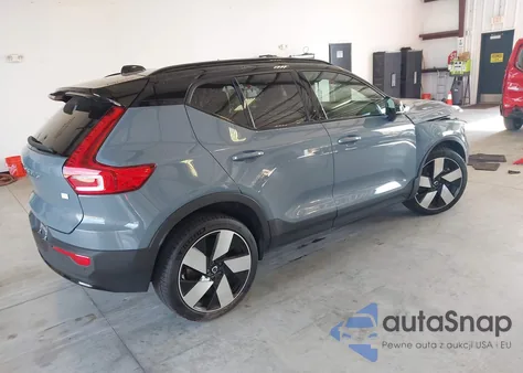 2023 Volvo Xc40 Recharge Pure Electric Twin Ultimate z USA, uszkodzony, nr VIN YV4ED3UMXP2087183